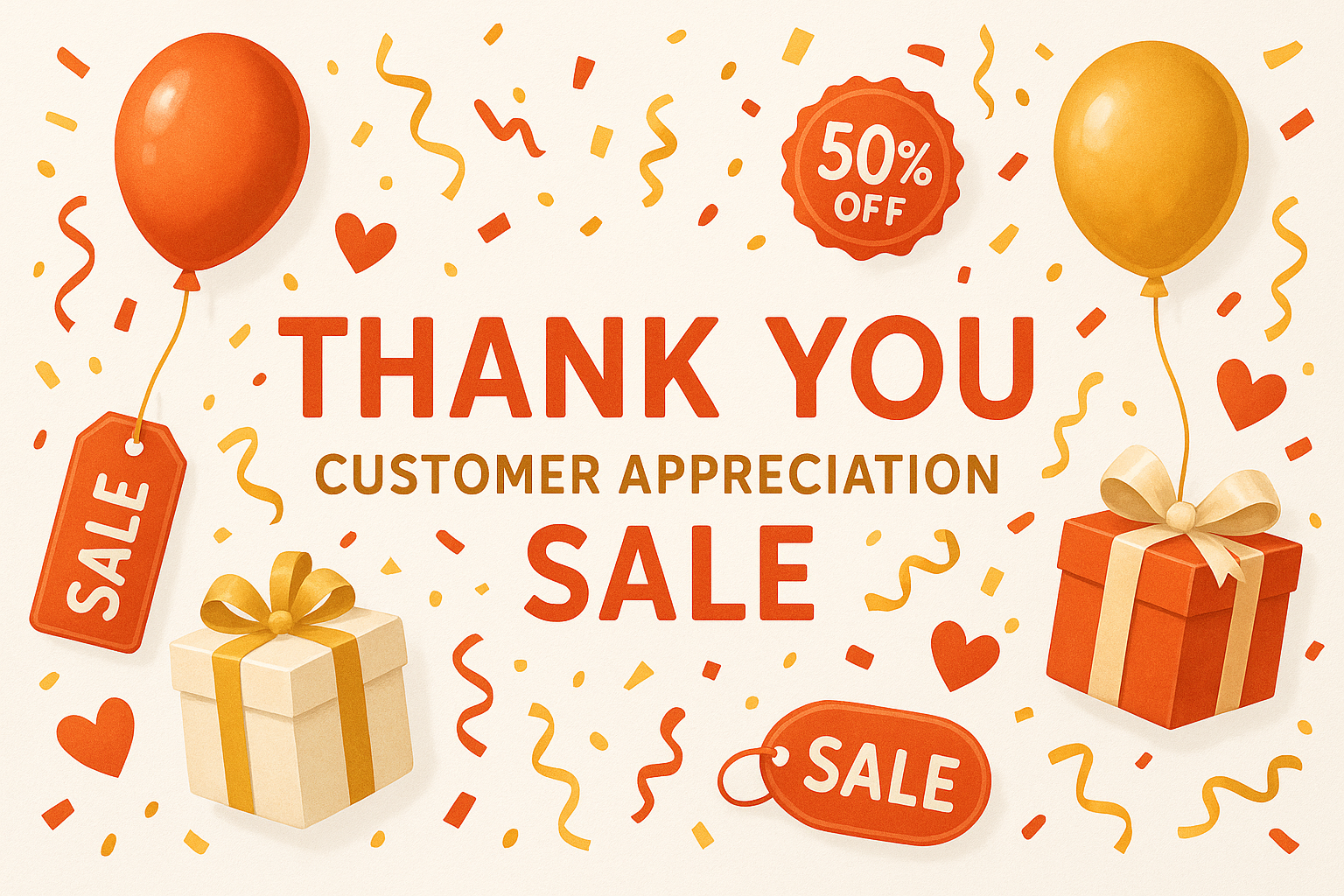 📰 Customer Appreciation Sale - Thank You for Your Support!