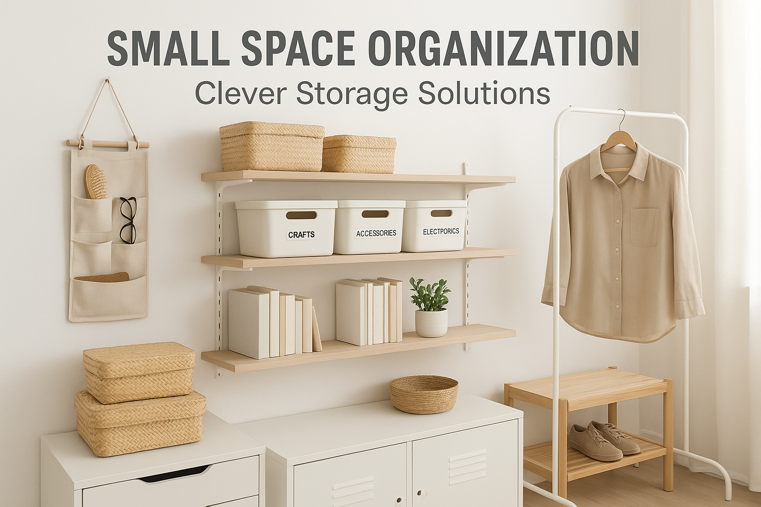🏠 Organization Hacks for Small Spaces - Maximize Your Space