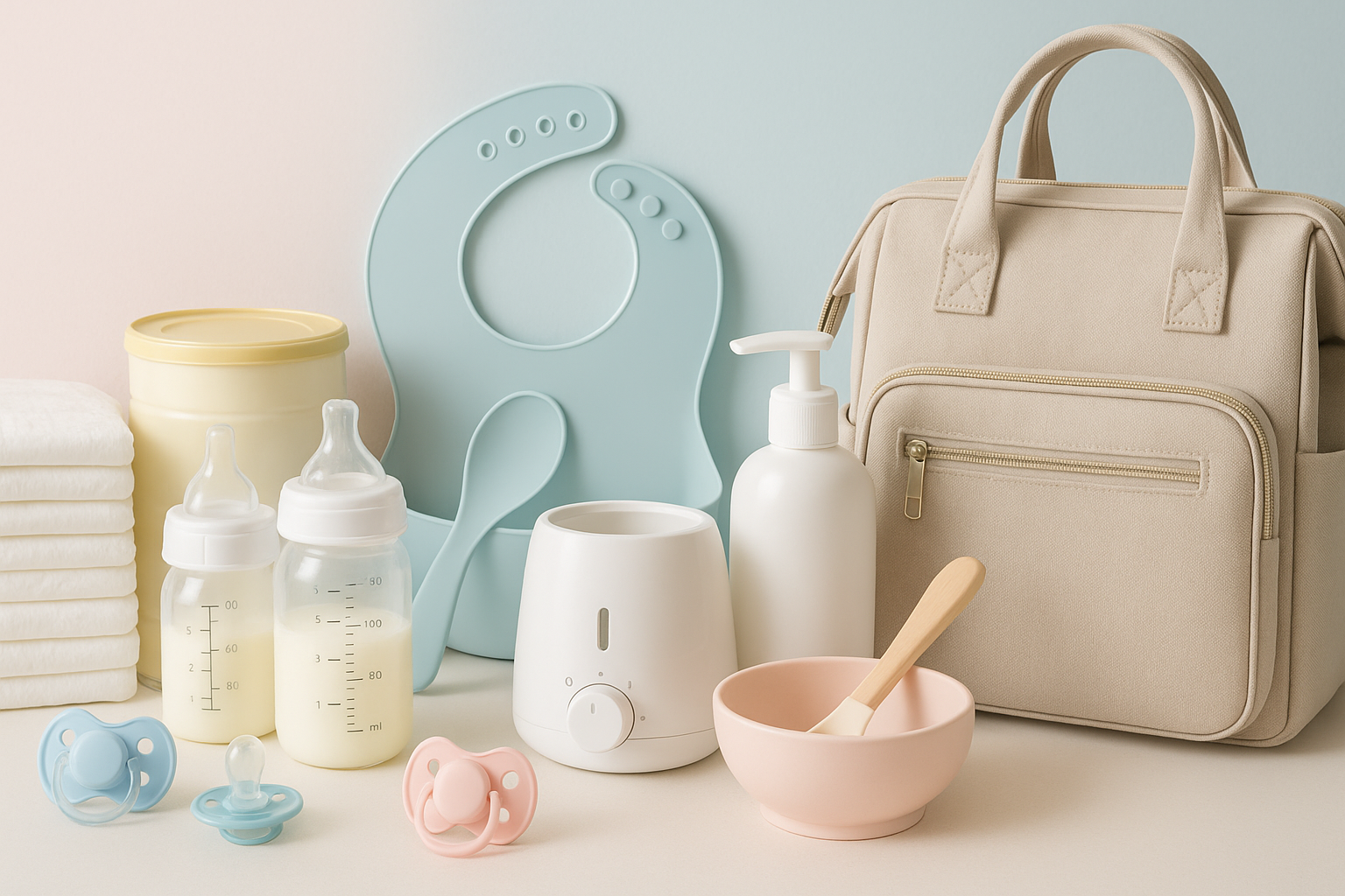 🍼 Baby Essentials (feeding, diapers)