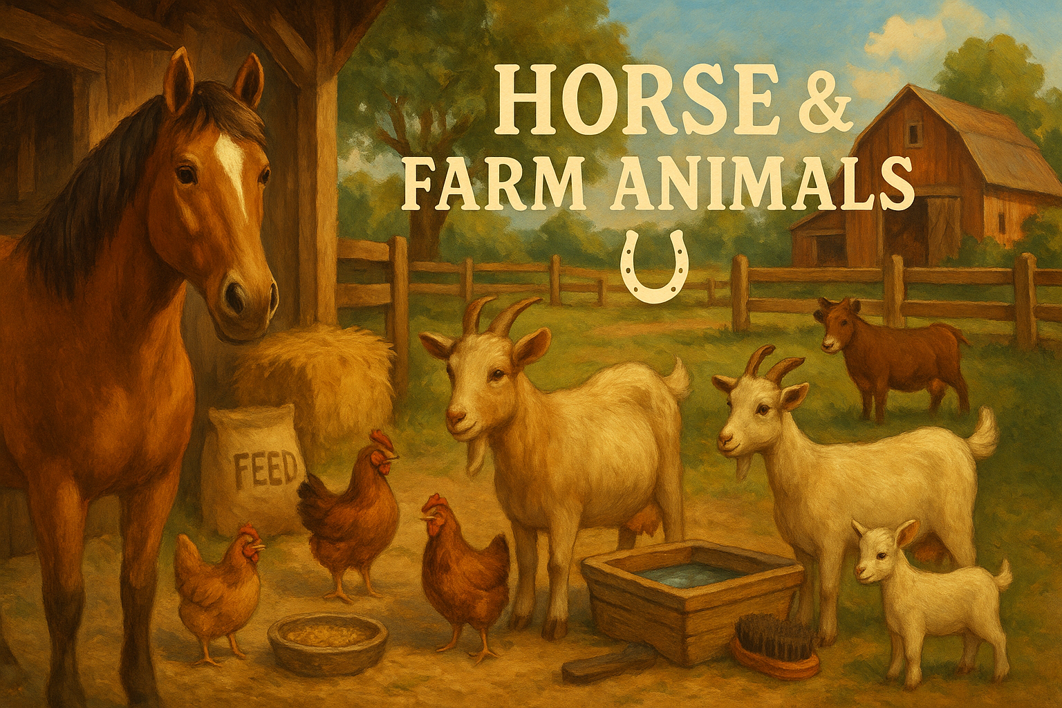 🐴 Horse & Farm Animals