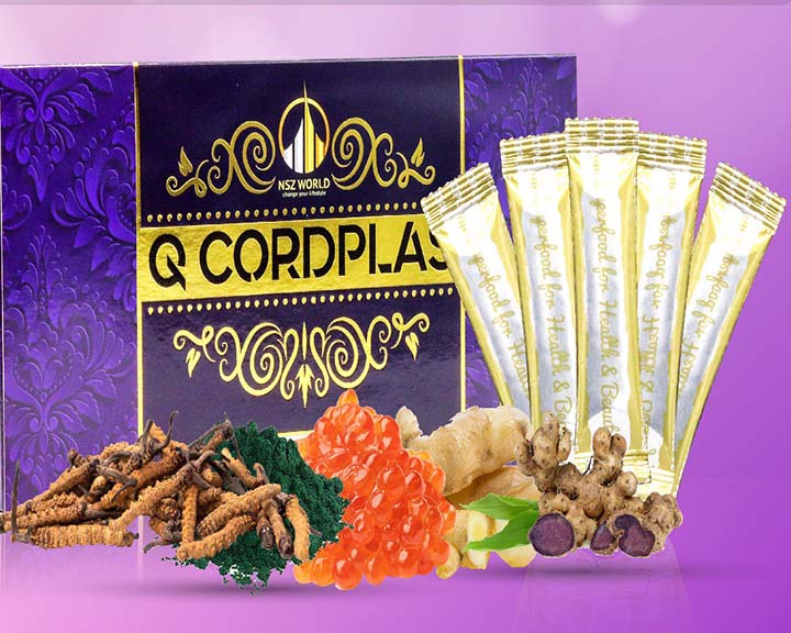 Q CORDPLAS - Premium Cordyceps Militaris Supplement