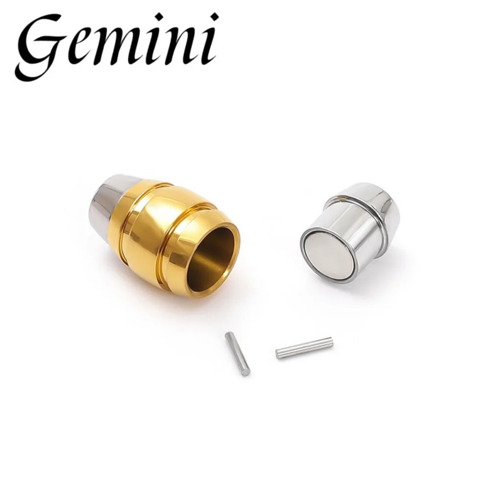 5Pcs 316L Stainless Steel Magnetic Clasps 5mm for Anti-static Silicone Bracelet Accessories DIY Jewellery Making Supplies