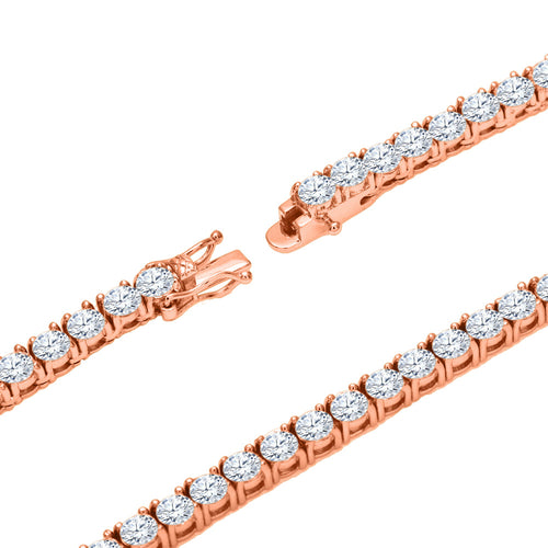 RADIOSUS 3MM SILVER MOISSANITE CHAIN  I 991465