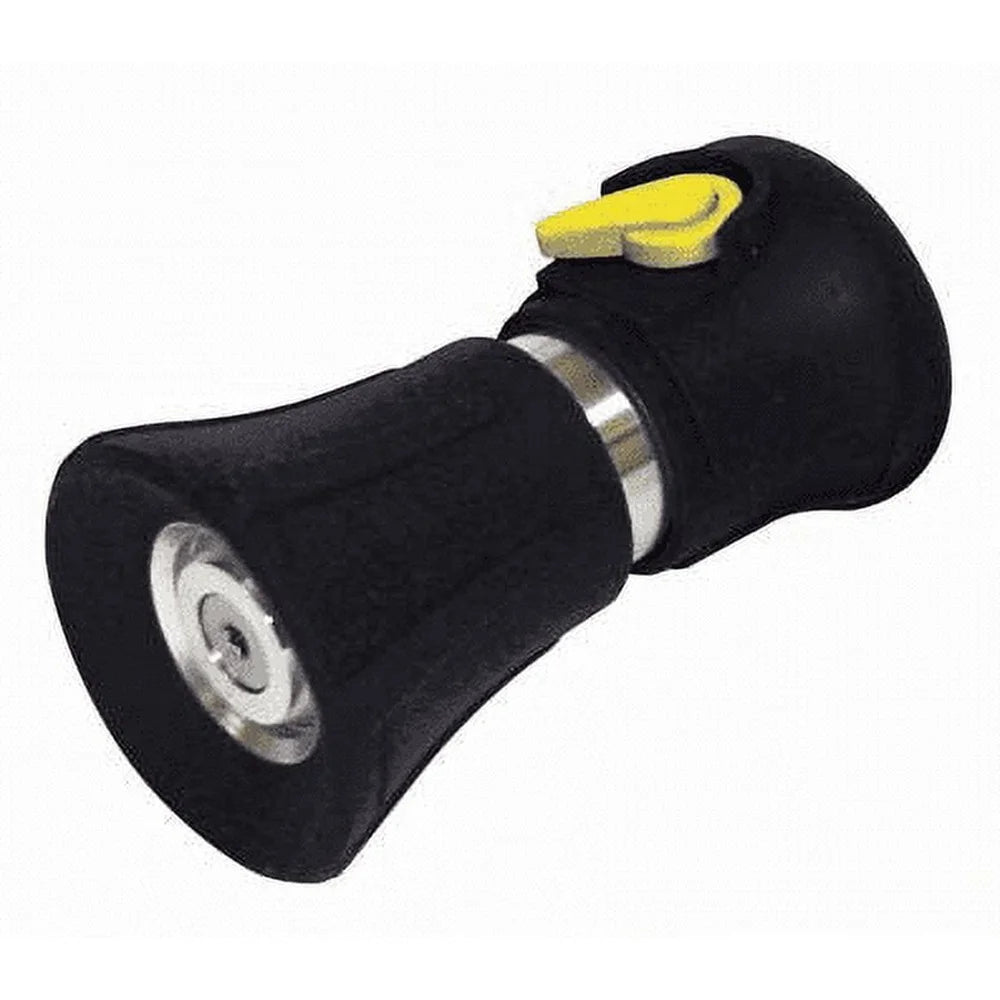 Fire Hose Nozzle Heavy Duty On Off Switch Water Sprayer Adjustable Pressure Garden Hose Attachment Outdoor Use