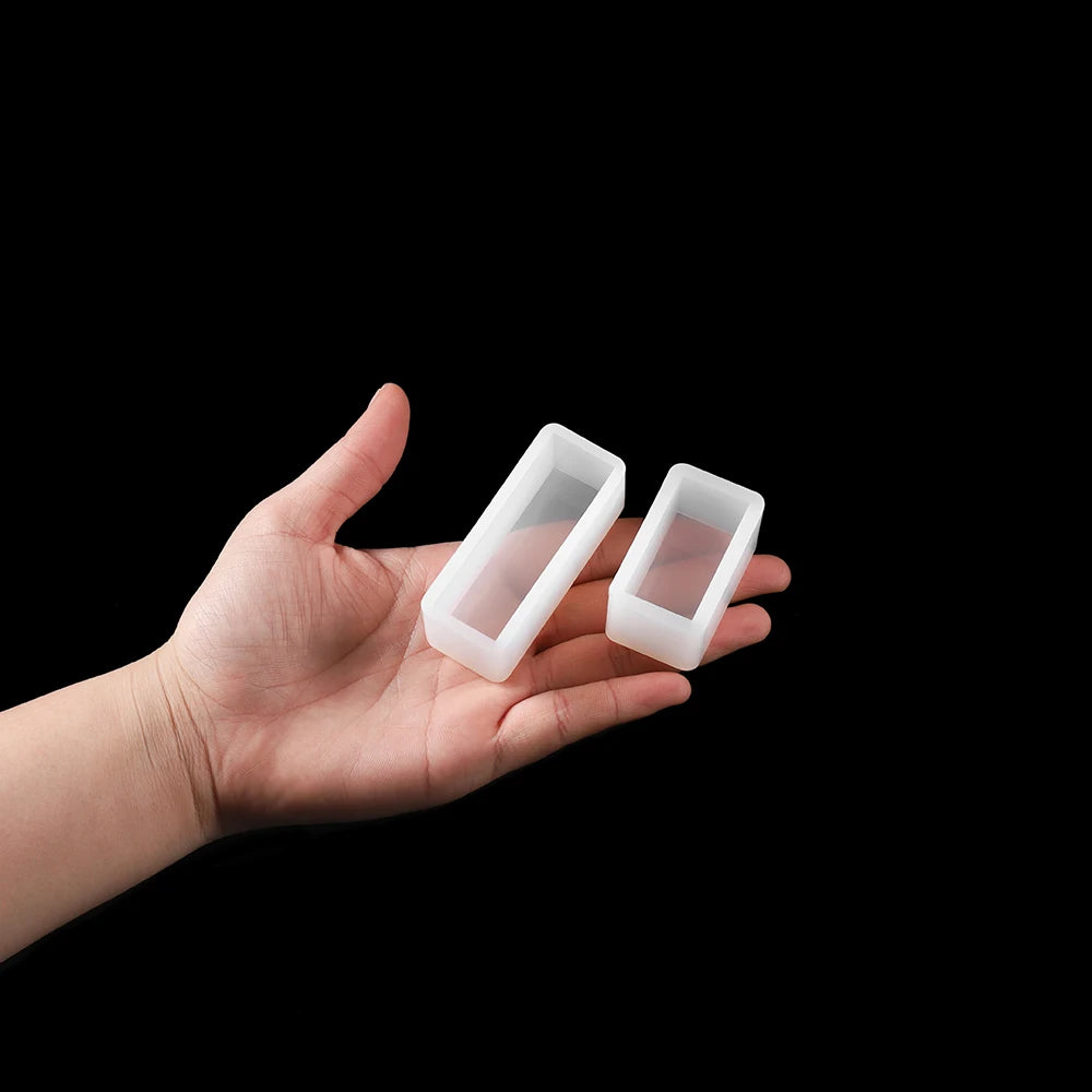 Square Rectangle Epoxy Resin Molds Real Dried Plants Flower Insect Specimen For Resin Epoxy Mold Silicone Jewelry Crafts Making