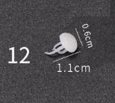 MINI 3D Micro Jellyfish Landscape DIY Craft Handmade Resin Jewelry UV Epoxy Jewerly Filling Molds Figurines Decoration