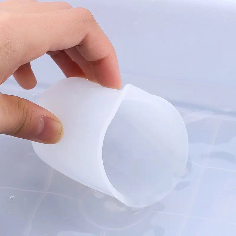 100ML Silicone Measuring Cup Graduated Beaker Epoxy Resin Glue Tools Reused Silicone Round Stirring Rod Measuring Tools