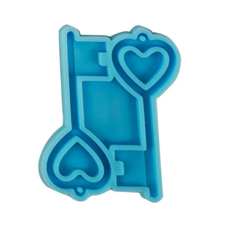 Valentine's Day Earrings Epoxy Resin Mold Eardrop Danglers Silicone Mould DIY Crafts Jewelry Pendants Casting Tools