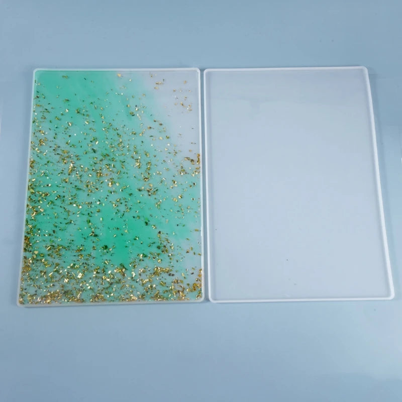 Crystal Epoxy Resin Mold Writing Drawing Board Casting Silicone Mould DIY Crafts Jewelry Making Tools