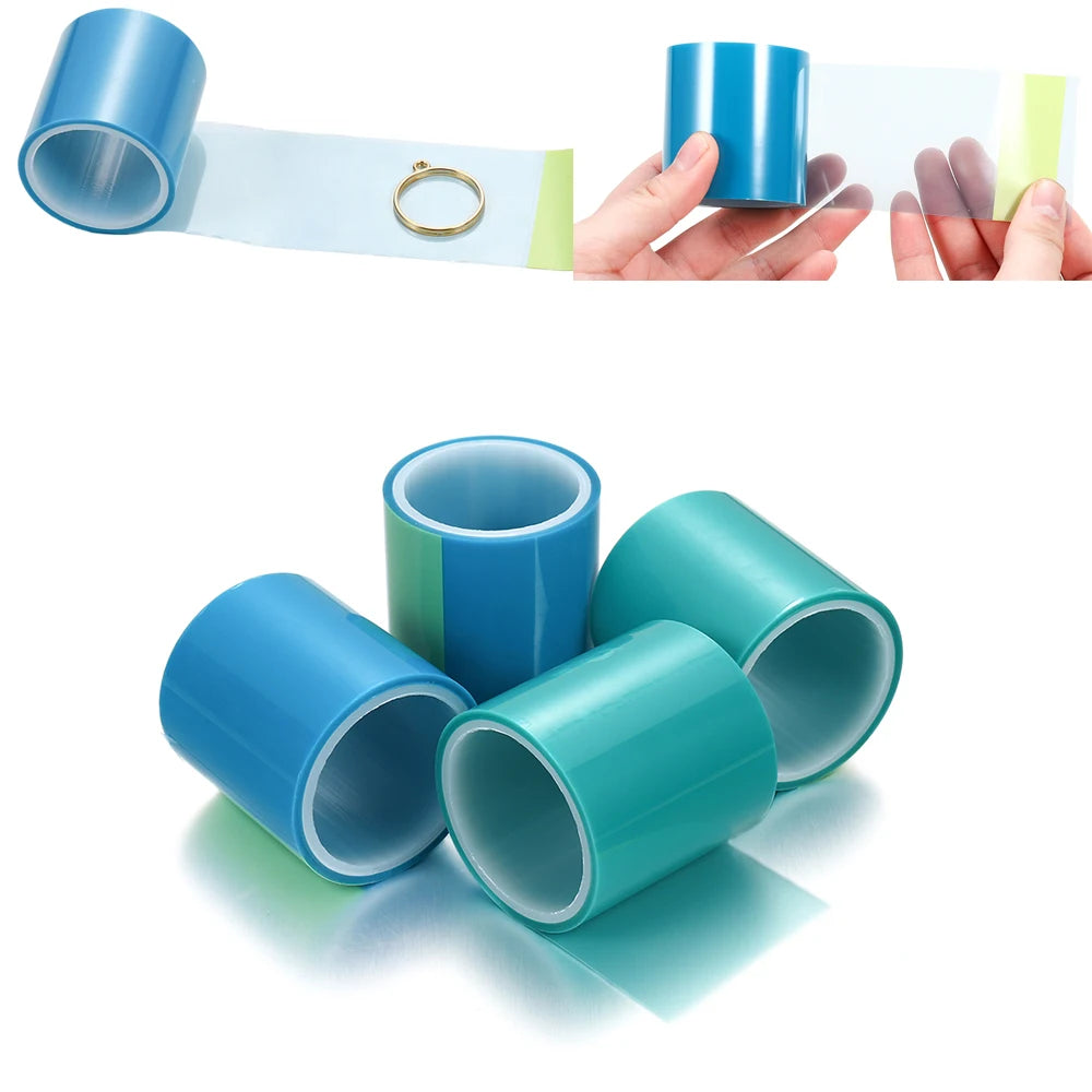 5-10m/roll Traceless Tape Seamless Paper Tape For DIY Hollow Open Metal Frame Bezel Setting UV Epoxy Resin Molds Jewelry Making