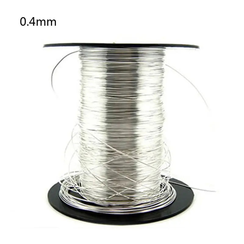 1m 925 Sterling Silver Wire in DIY Jewelry Making 0.3/0.4/0.5/0.6/0.7/0.8/0.9/1.2mm