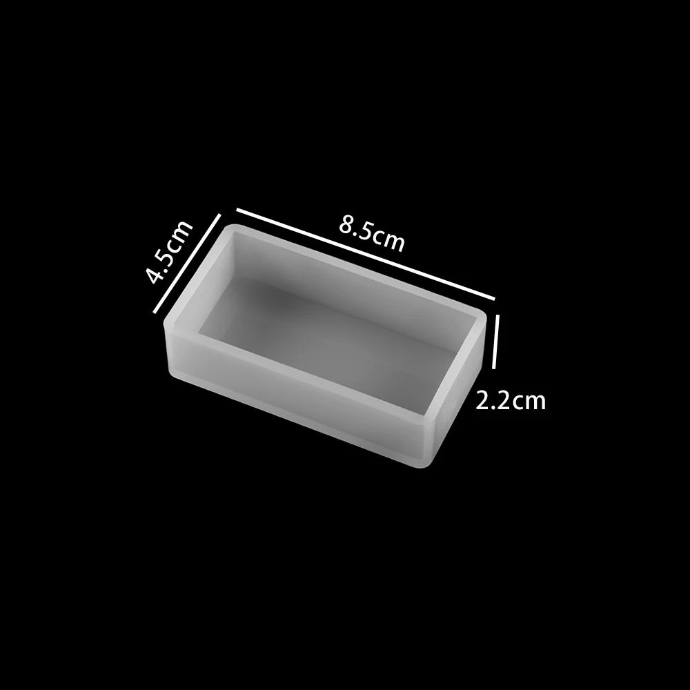 Square Rectangle Epoxy Resin Molds Real Dried Plants Flower Insect Specimen For Resin Epoxy Mold Silicone Jewelry Crafts Making