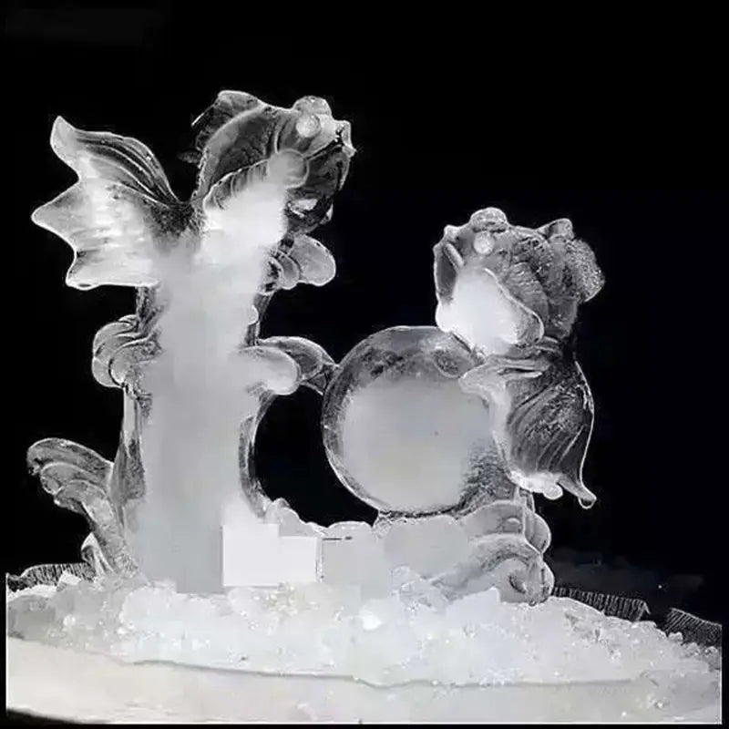 3D Vivid Goldfish Pendant Silicone Mold Resin Casing Craft Jewelry Making Tools Epoxy Resin