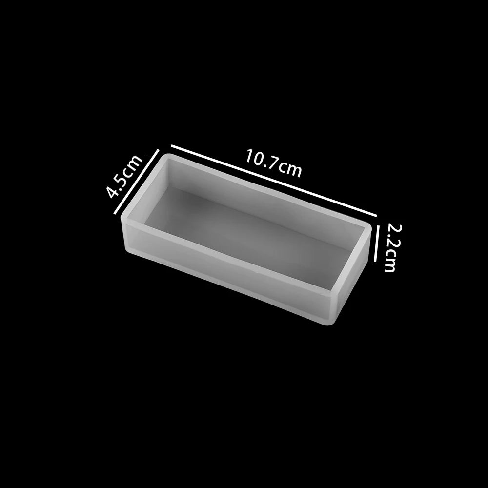 Square Rectangle Epoxy Resin Molds Real Dried Plants Flower Insect Specimen For Resin Epoxy Mold Silicone Jewelry Crafts Making