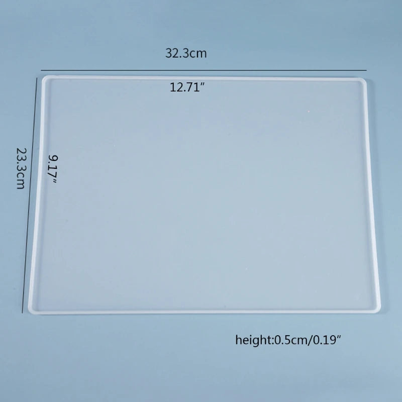 Crystal Epoxy Resin Mold Writing Drawing Board Casting Silicone Mould DIY Crafts Jewelry Making Tools