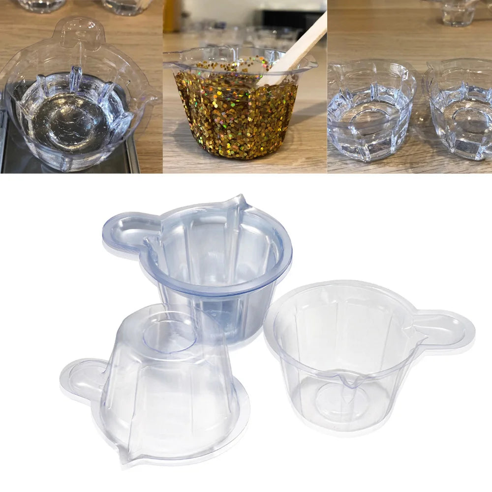 20-200Pcs 40ml Plastic Disposable Cups Dispenser For DIY Epoxy Resin Jewelry Accessories Making Tools Equipments Tools Supplies