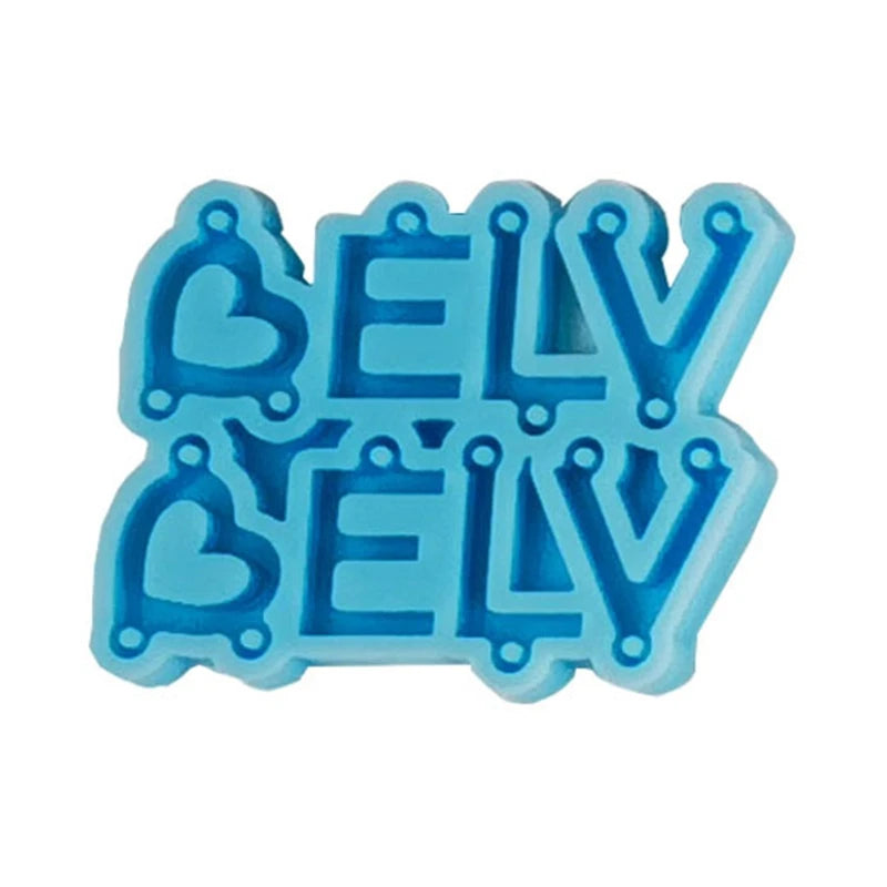 Valentine's Day Earrings Epoxy Resin Mold Eardrop Danglers Silicone Mould DIY Crafts Jewelry Pendants Casting Tools