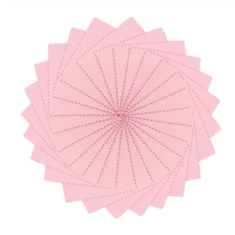 10pcs 50pcs 8x8cm Sterling Silver Color Cleaning Cloth Polishing Cloth Soft Clean Wipe Wiping Cloth Of Silver Gold Jewelry Tools