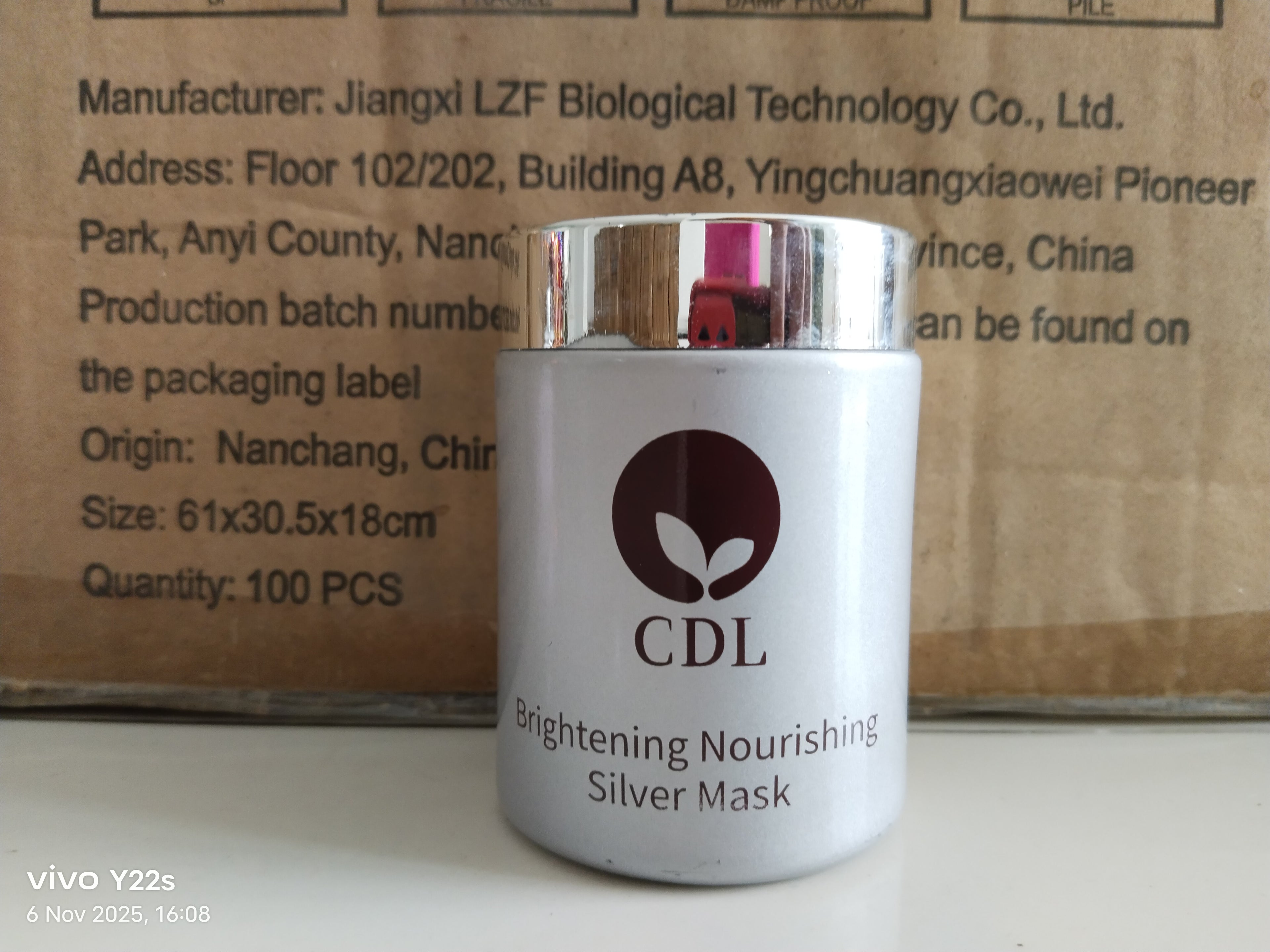 CDL Brightening Nourishing Silver Mask