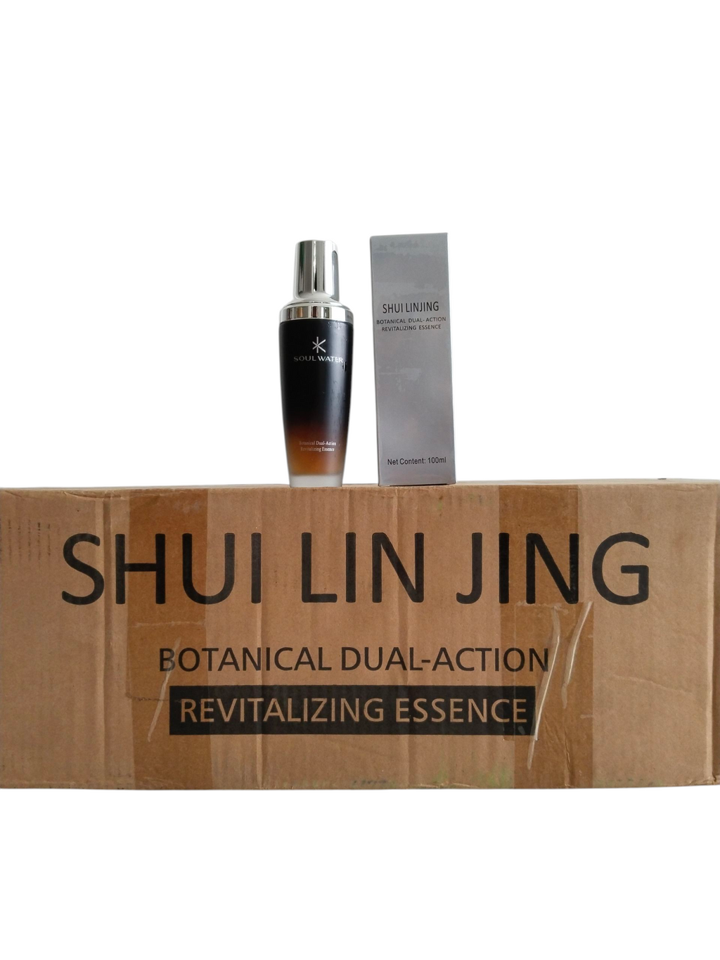 SHUILINJING Botanical Dual-Action Revitalizing Essence Carton (100 Units)