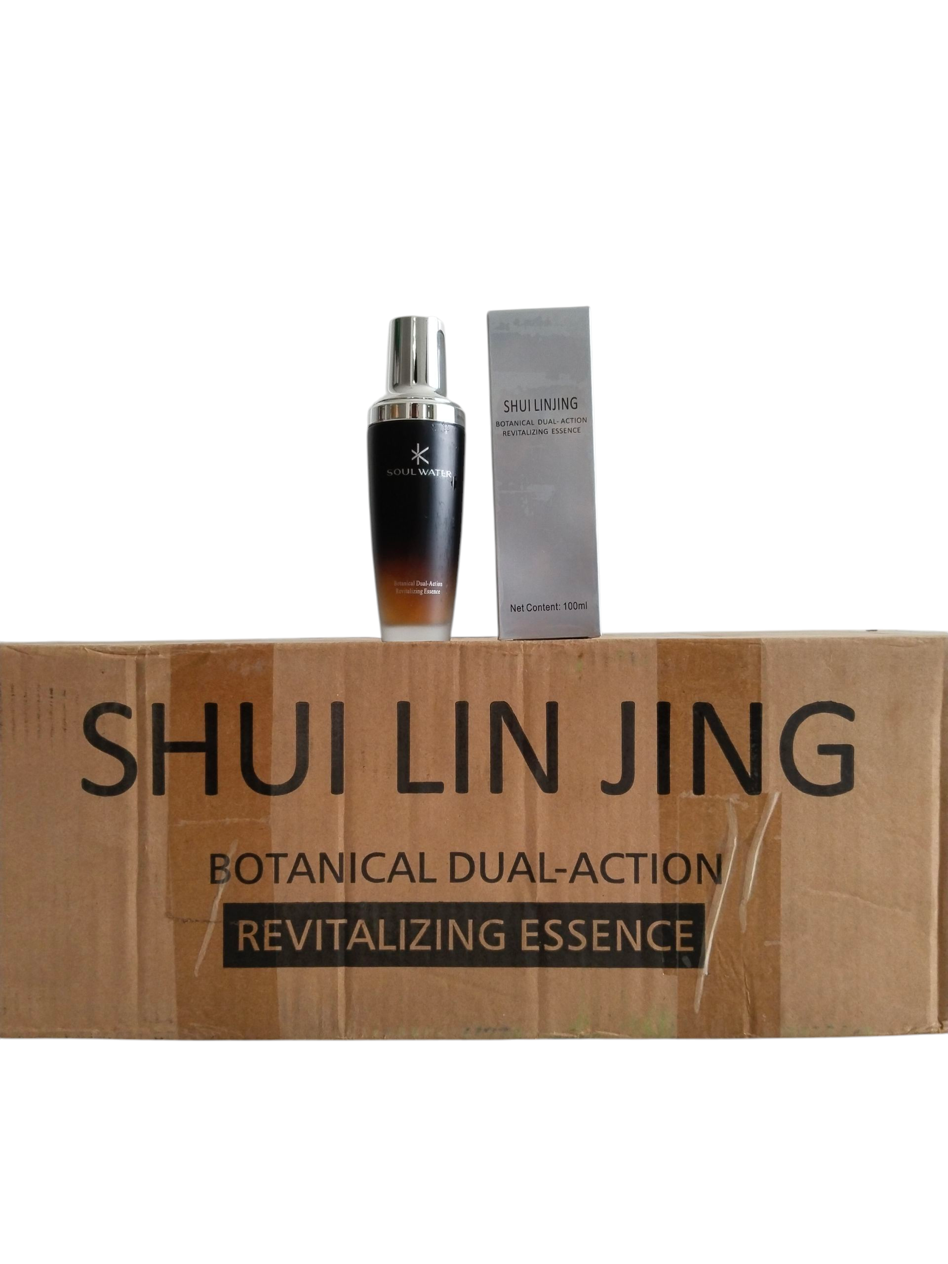 SHUILINJING Botanical Dual-Action Revitalizing Essence Carton (100 Units)
