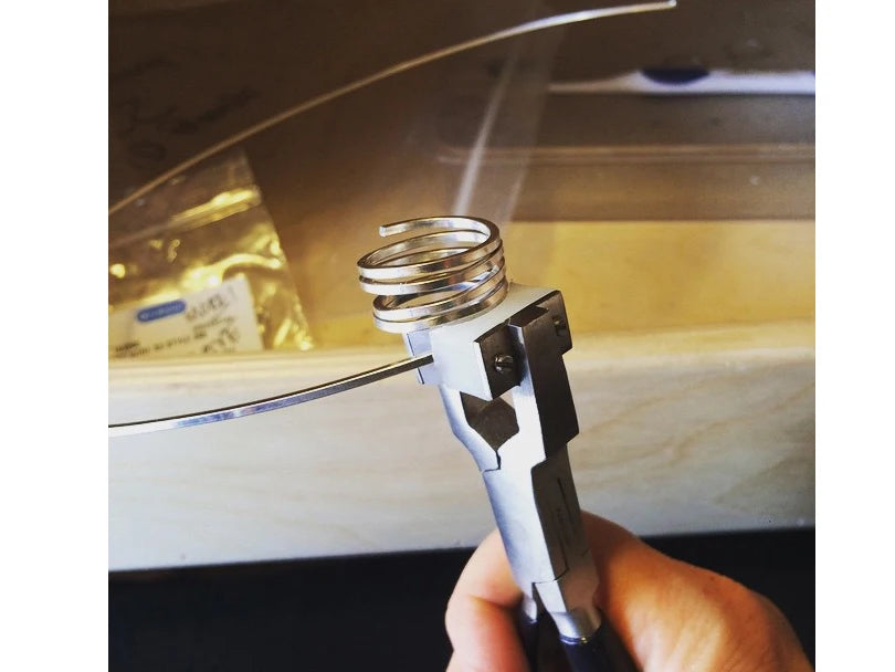 Bending the Ring Kit Plier Curved Stainless Steel Materials Machine Jewelry Making