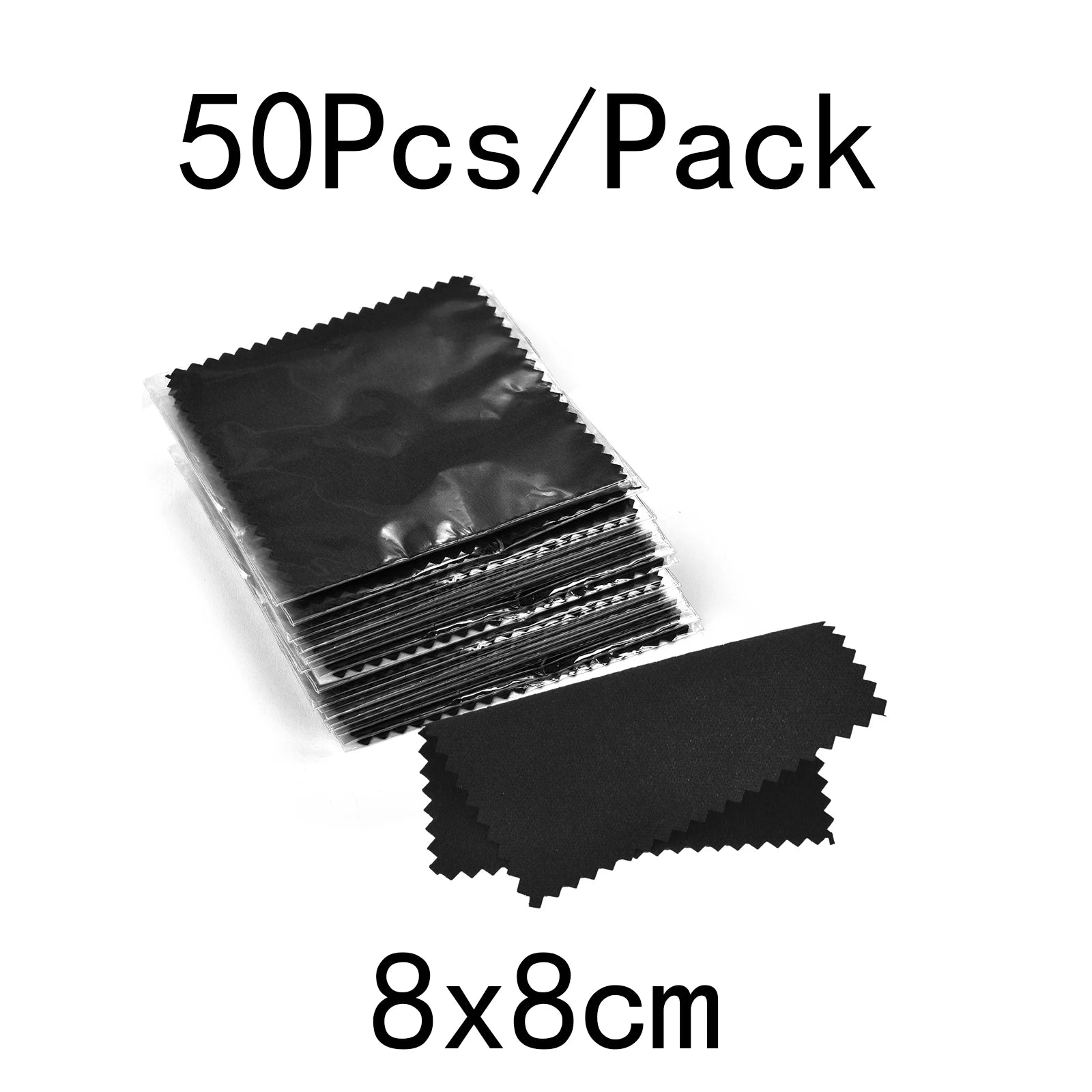 10-50pcs Polish Polishing Cloth Silver Color Cleaning Polishing Cloth Soft Clean Wipe Wiping Cloth For Silver Gold Jewelry Tool