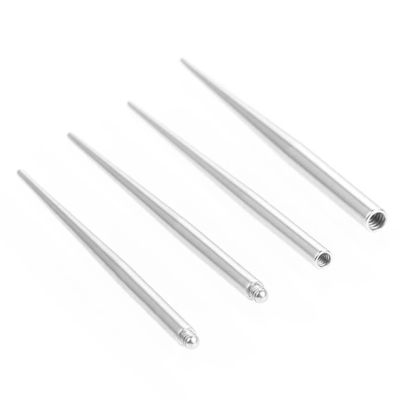 New Internal and External Thread Rod Body Piercing Stretch Guide Rod Button Rod Assistant Tool for Nose/navel/nipples/lip