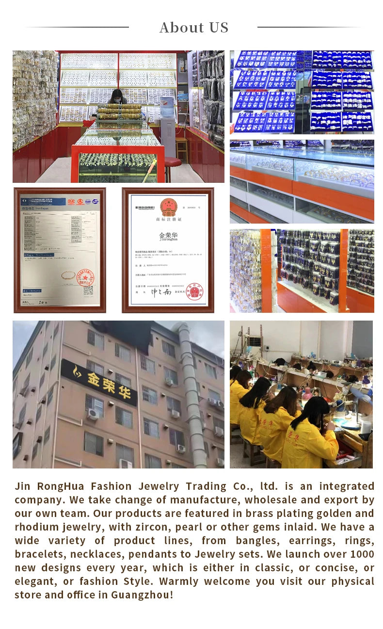 HOT  Jewelry Sets For Woman Wedding Parties Jewellery Necklace Earrings Rings Bracelets For Gift Plating18k With CZ White shell