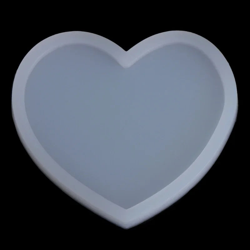 Silicone Heart Pendant Mold DIY Making Jewelry Resin Casting Craft Tool Dried Flower Resin Decorative DIY Hand Crafts