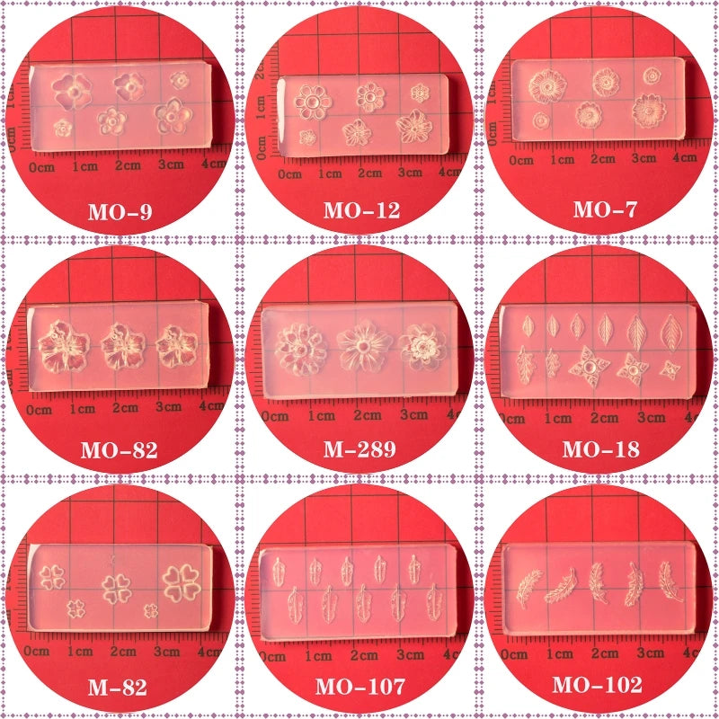 3D Nail Art Mold UV Epoxy Resin Glue Petal Flower Silicone Mold Three-Dimensional Flower Decorative Diamond Sticker Nail Jewelry