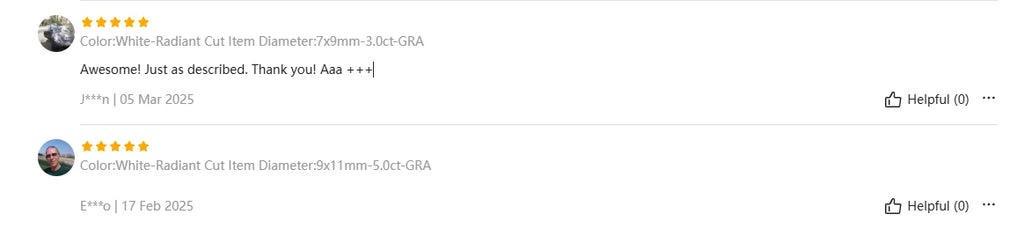 Moissanite Stone Radiant Cut D Color VVS1 Gemstone Lab Grown Synthetic Diamond for Charms Women Jewelry with  Certificate