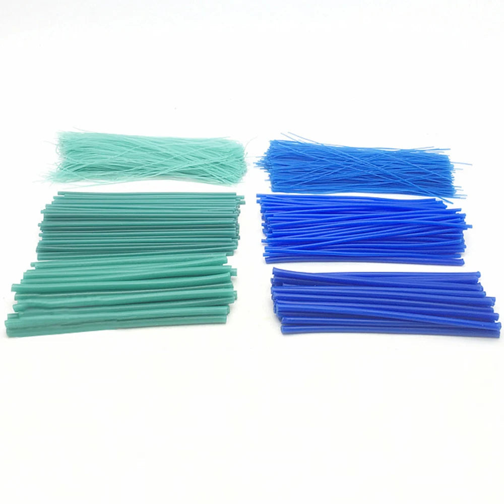 1Box Blue Green Wax Strip Wax Line Wax Column for Jewelry Casting Welding Molding Tool
