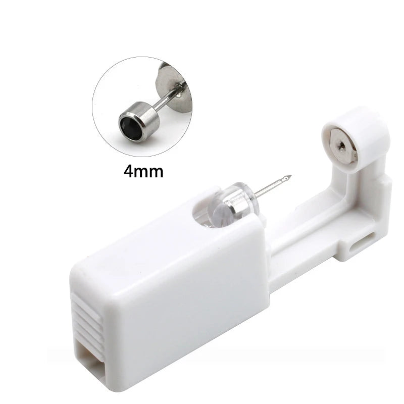 1pc Ear Stud Disposable Sterile Piercing Stud Gun Body Tragus Helix Earrings Safety Piercing Jewelry Tool Making Accessories