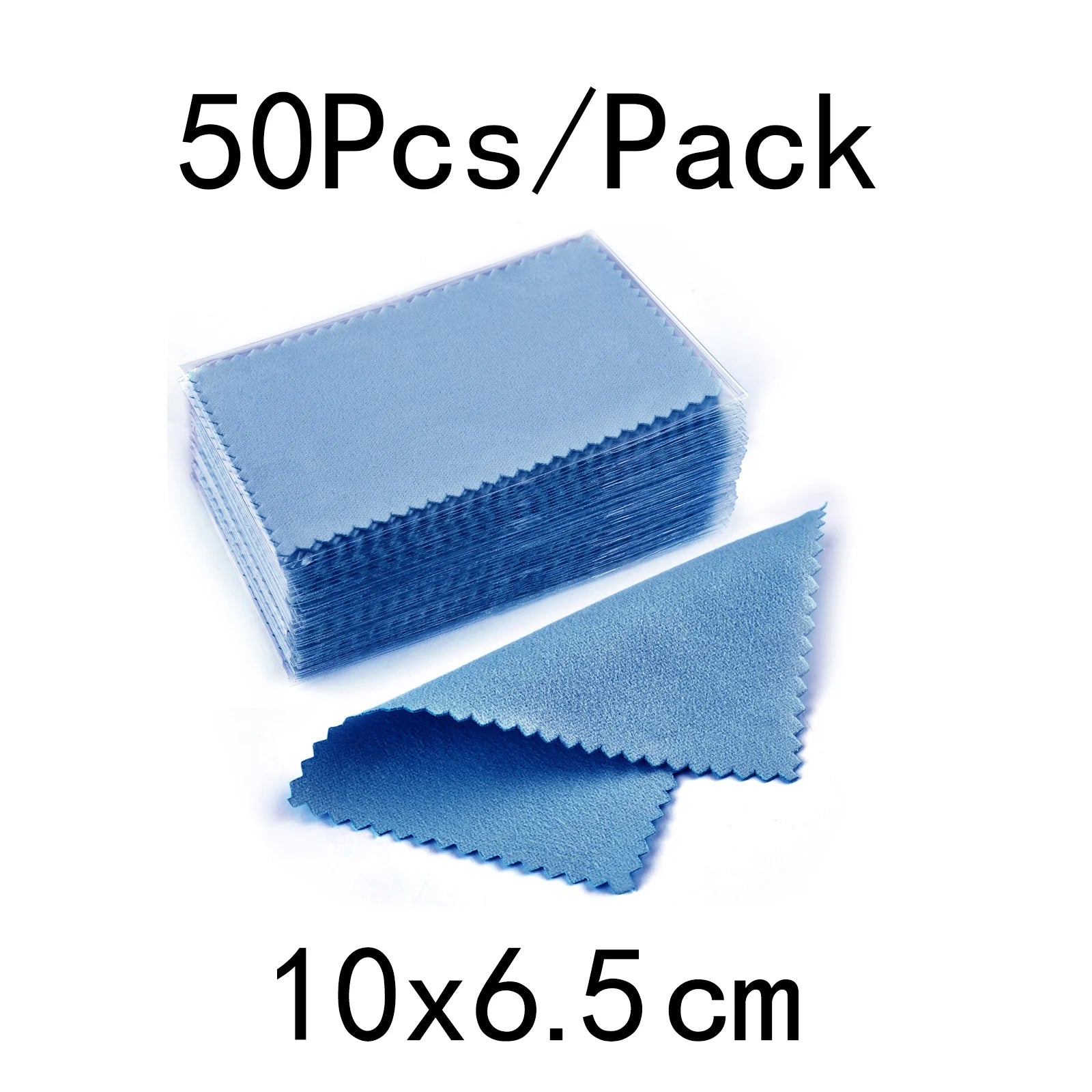 10-50pcs Polish Polishing Cloth Silver Color Cleaning Polishing Cloth Soft Clean Wipe Wiping Cloth For Silver Gold Jewelry Tool