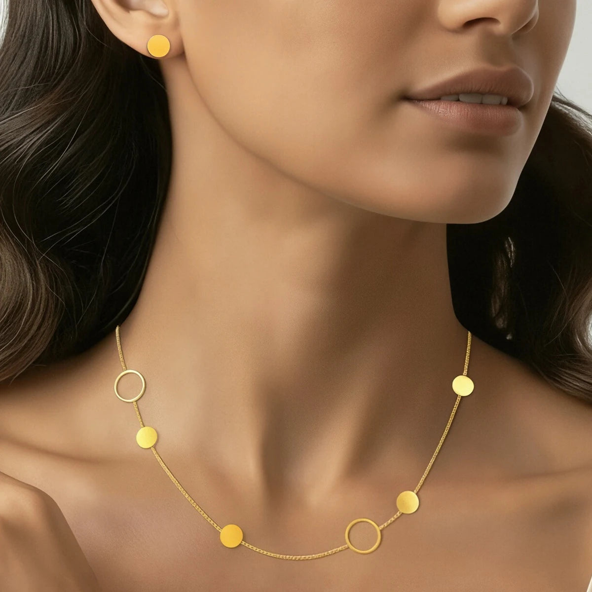 Romantic Jewelry Set: Necklace & Earrings for Women, Perfect Gift for Date, Birthday, Valentine‘s & Christmas