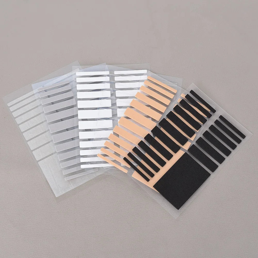 19pcs Any Rings Size Adjust Stickers Silicone Transparent Big Size Ring Invisible Fixed Tightener Reducer Resizing Jewelry Tools