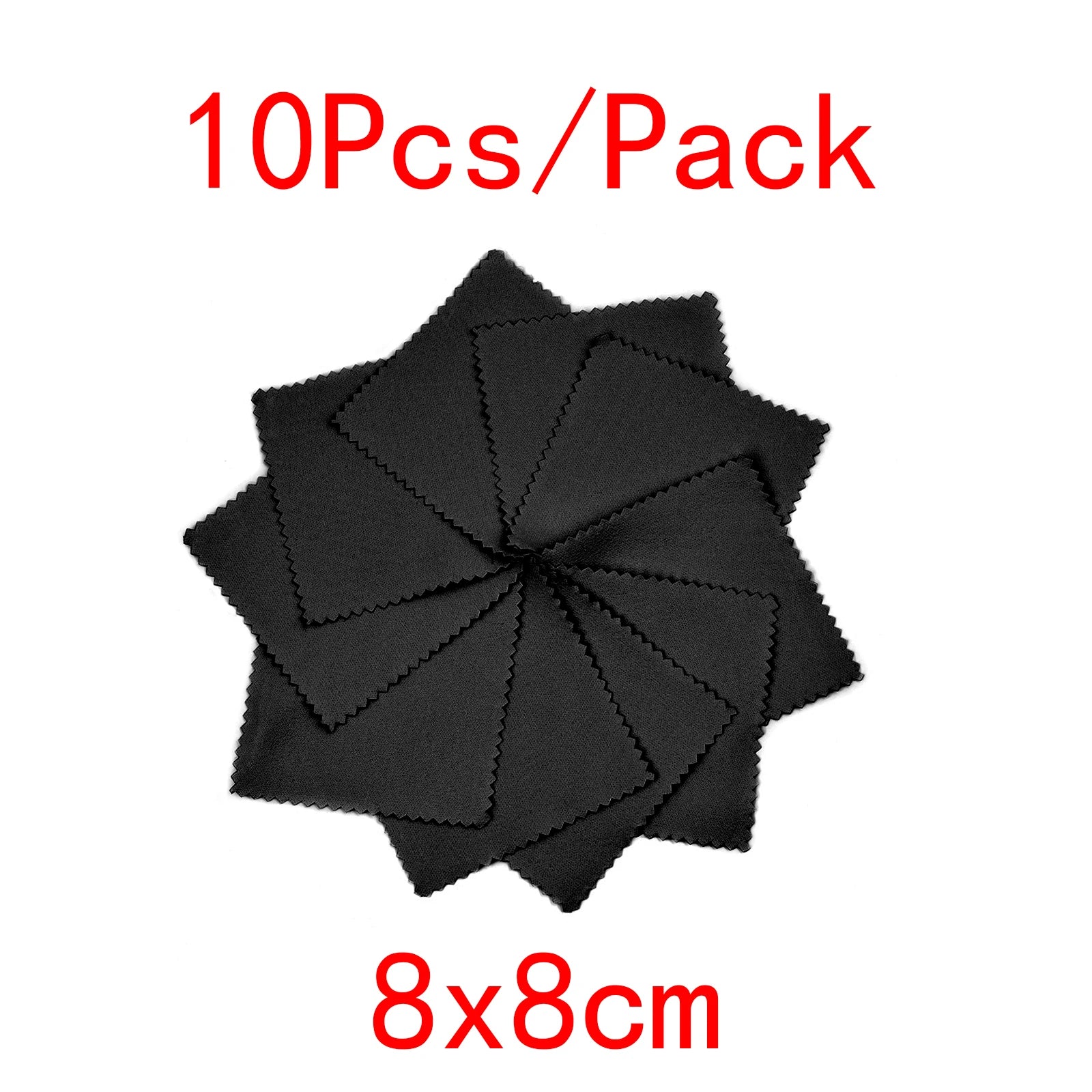 10-50pcs Polish Polishing Cloth Silver Color Cleaning Polishing Cloth Soft Clean Wipe Wiping Cloth For Silver Gold Jewelry Tool