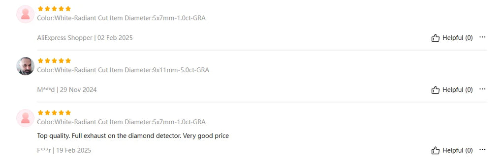 Moissanite Stone Radiant Cut D Color VVS1 Gemstone Lab Grown Synthetic Diamond for Charms Women Jewelry with  Certificate