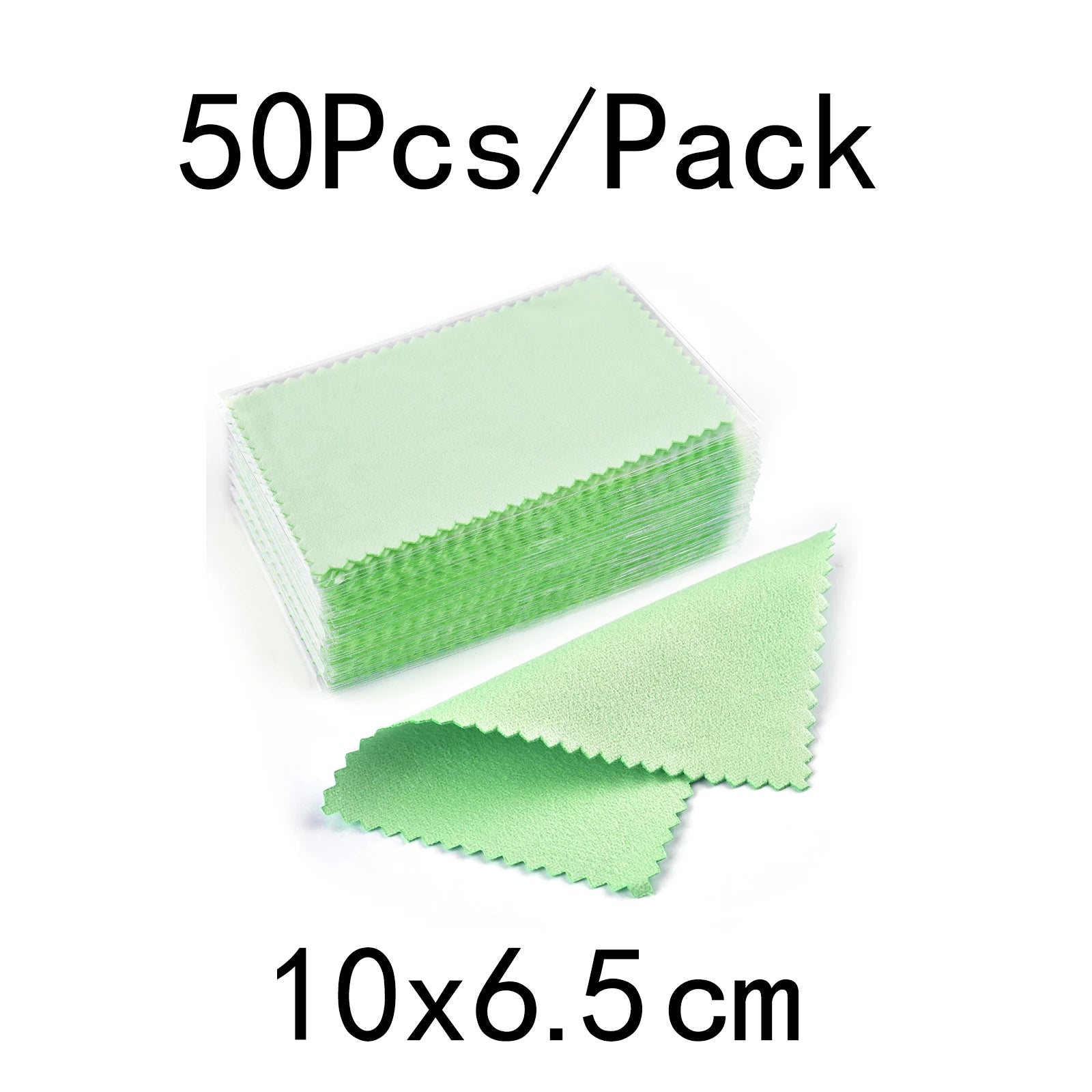 10-50pcs Polish Polishing Cloth Silver Color Cleaning Polishing Cloth Soft Clean Wipe Wiping Cloth For Silver Gold Jewelry Tool