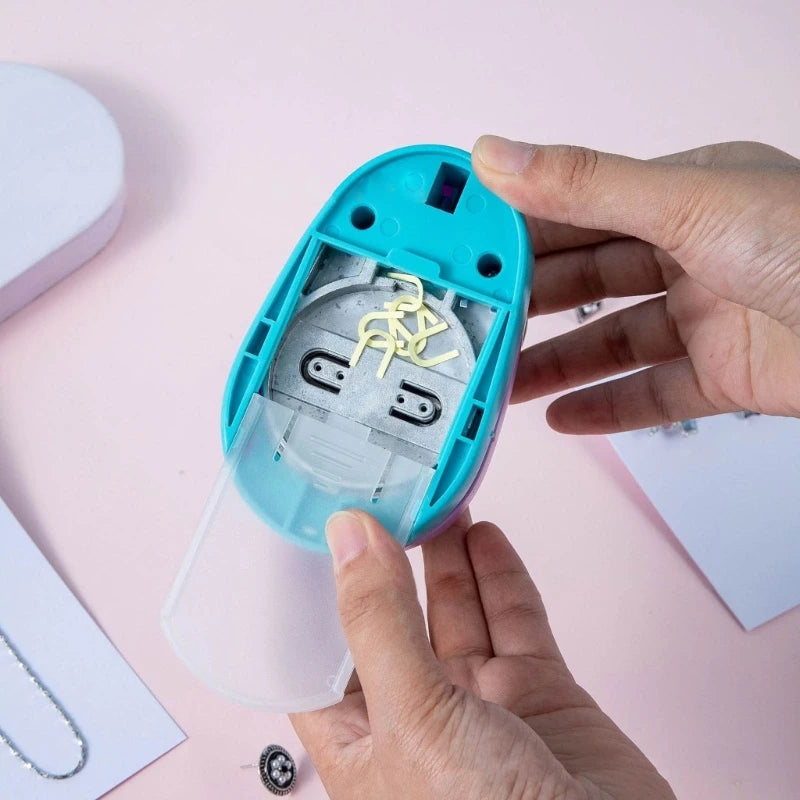 Convenient Paper Cutter Hole Round Cutter Durable DIY Embossing Punches Earring Card Punche for DIY Projects