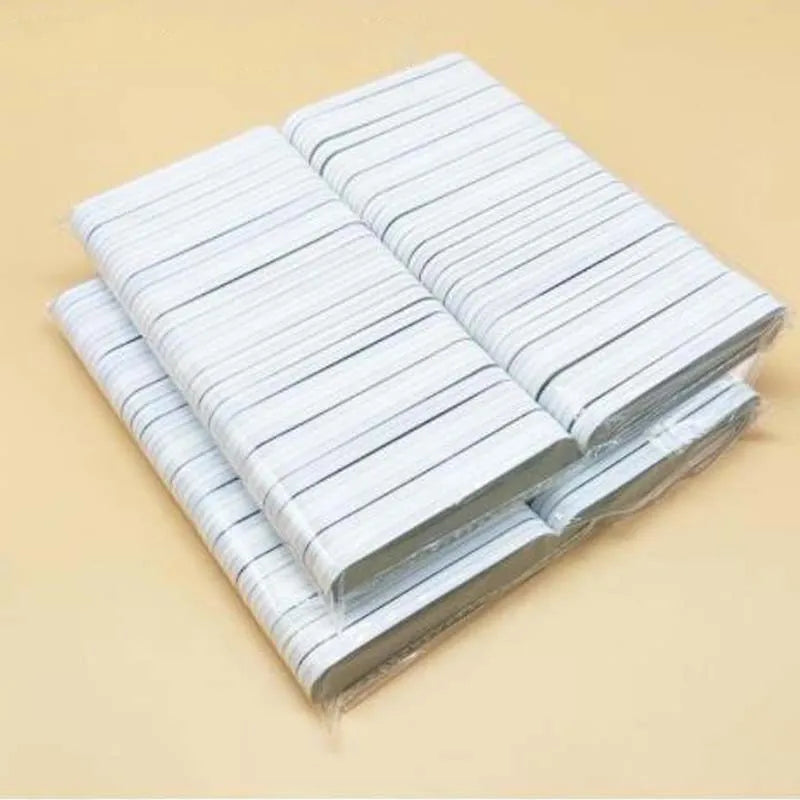 10pcs Polishing Bar Cleaning Silver Gold Jewelry Tools Nail Care Polish Wipe Bub Cleaner Art Sanding Manicure 9cm