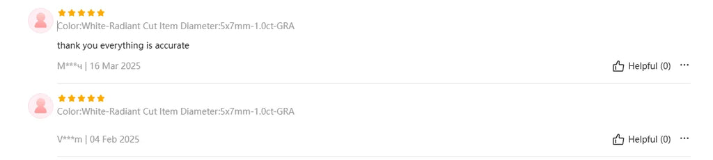 Moissanite Stone Radiant Cut D Color VVS1 Gemstone Lab Grown Synthetic Diamond for Charms Women Jewelry with  Certificate