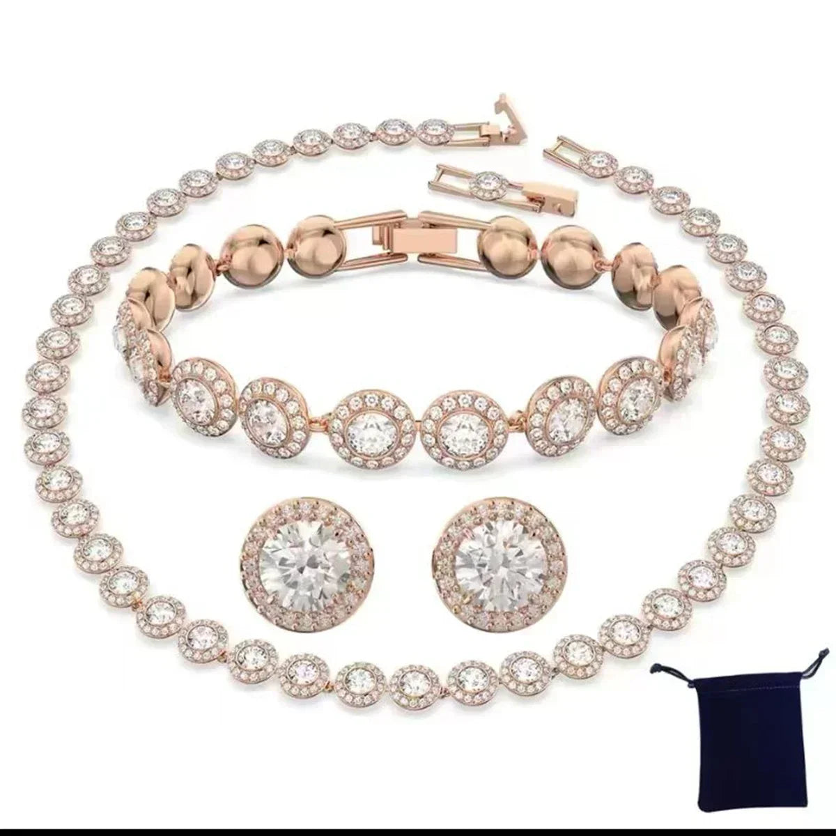 Women's Luxurious and Exquisite Jewelry Sets, Simple and Elegant Sets, Women's Couple Jewelry Sets, Wedding Rings