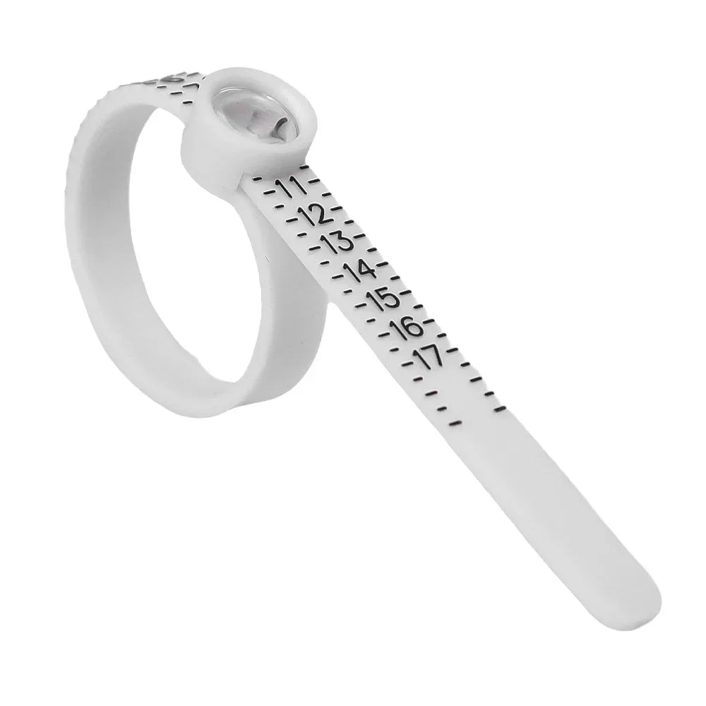 Ring sizer Measure Finger Coil Ring Sizing Tool UK/US/EU/JP Size Measurements Ring Sizer Gauge Tools Jewelry Accessory Newest