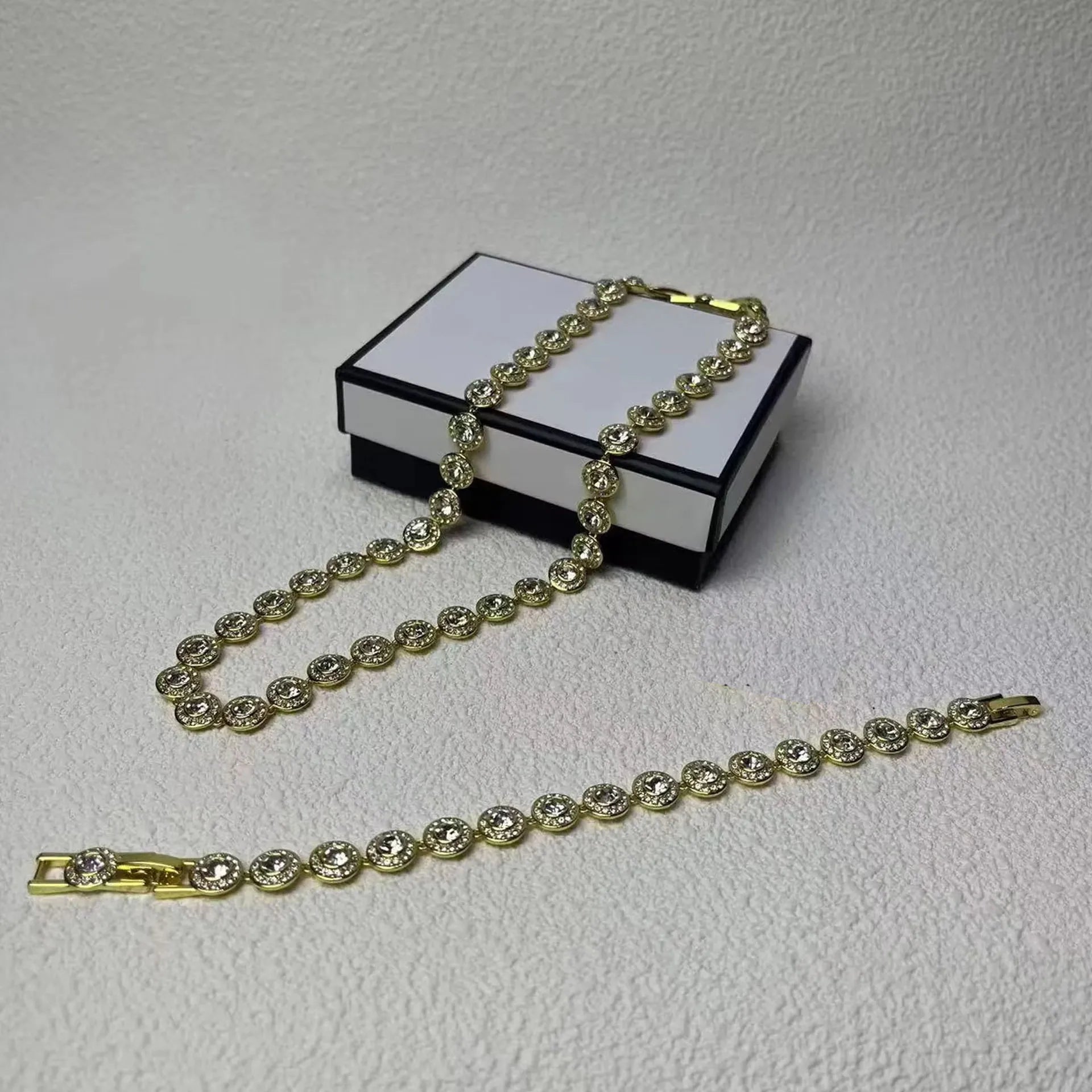 2025 New Original High Jewelry Set Collection Charming for Women Necklace Earrings Bracelet Best Wedding Gift