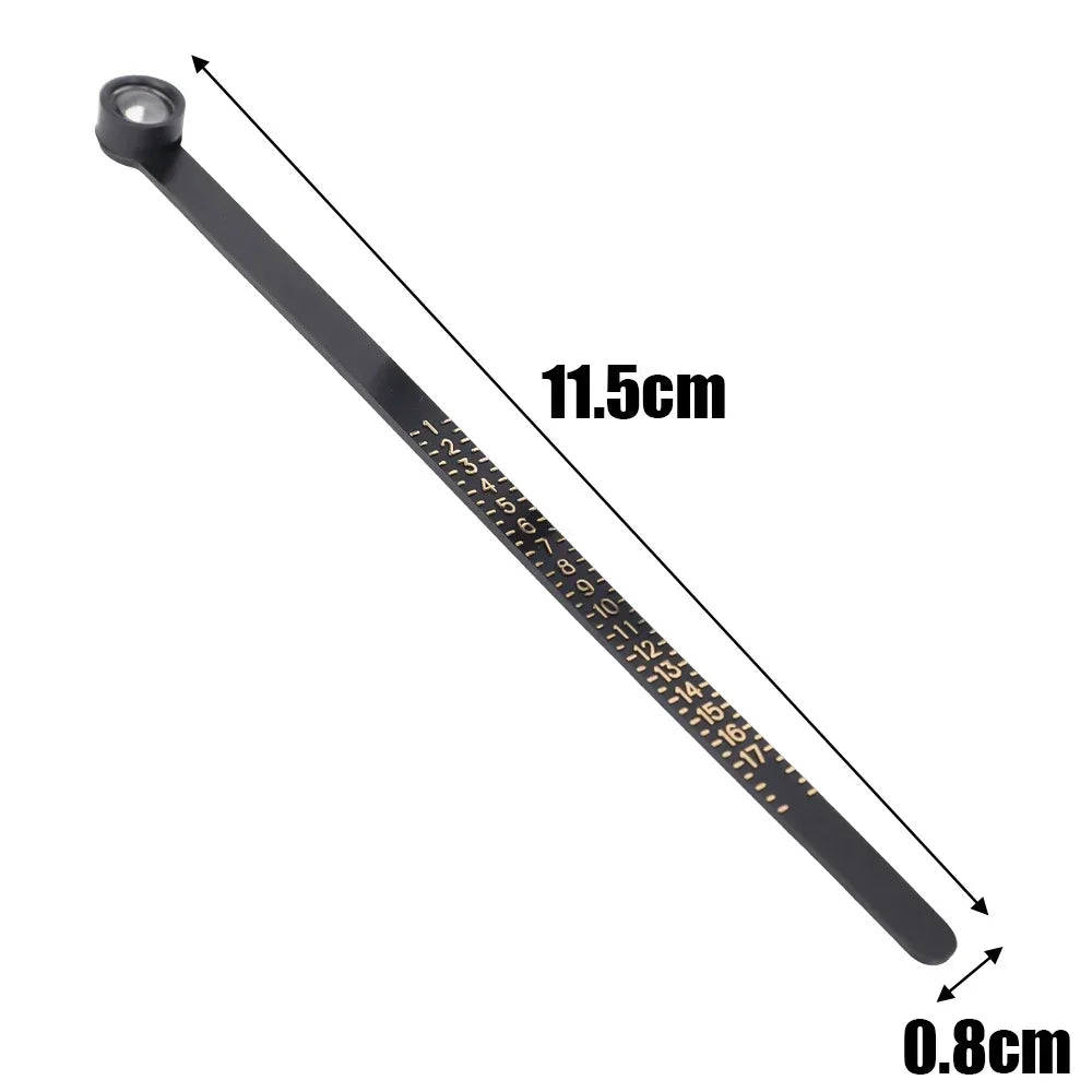 Ring sizer Measure Finger Coil Ring Sizing Tool UK/US/EU/JP Size Measurements Ring Sizer Gauge Tools Jewelry Accessory Newest