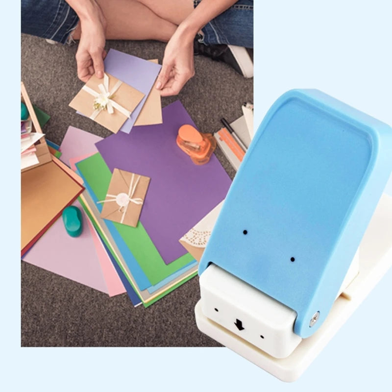 Convenient Paper Cutter Hole Round Cutter Durable DIY Embossing Punches Earring Card Punche for DIY Projects