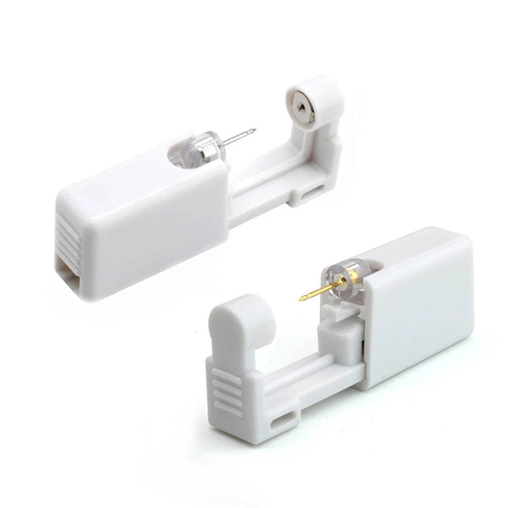 1pc Ear Stud Disposable Sterile Piercing Stud Gun Body Tragus Helix Earrings Safety Piercing Jewelry Tool Making Accessories