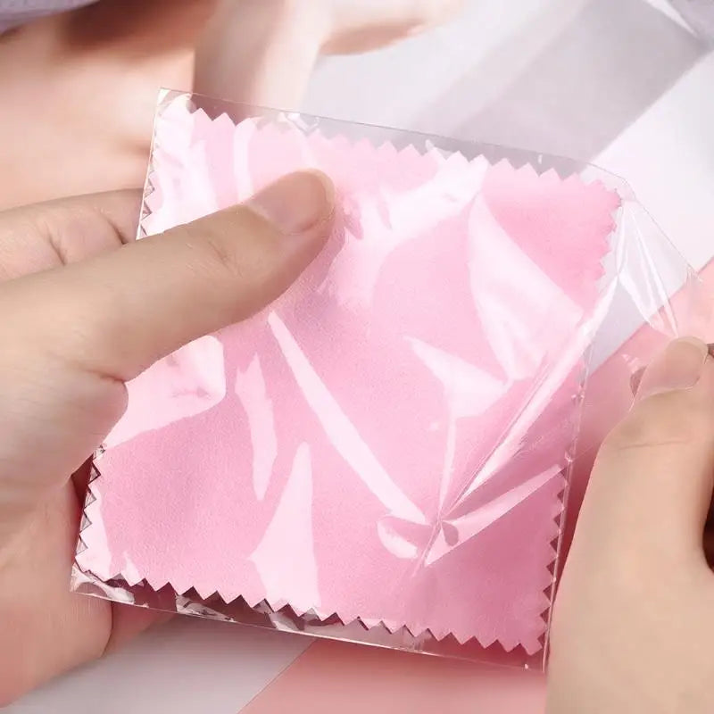 50pcs Silverware Polishing Cloth Soft Cleaning Polishing Cloth Clean Wipe Wiping Cloth For Silver Gold Jewelry Tools Equipments